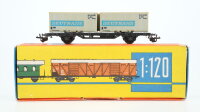 Zeuke TT 5360/545/480 Containerwagen mit 2 Containern...