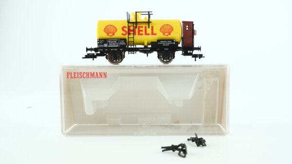 Fleischmann H0 5432 K Kesselwagen Wuppertal 542 269 [P] Shell DRG
