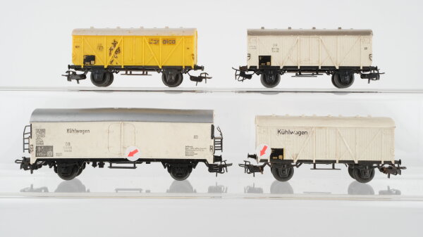 Märklin H0 Konvolut Kühlwagen, Bananenwagen DB