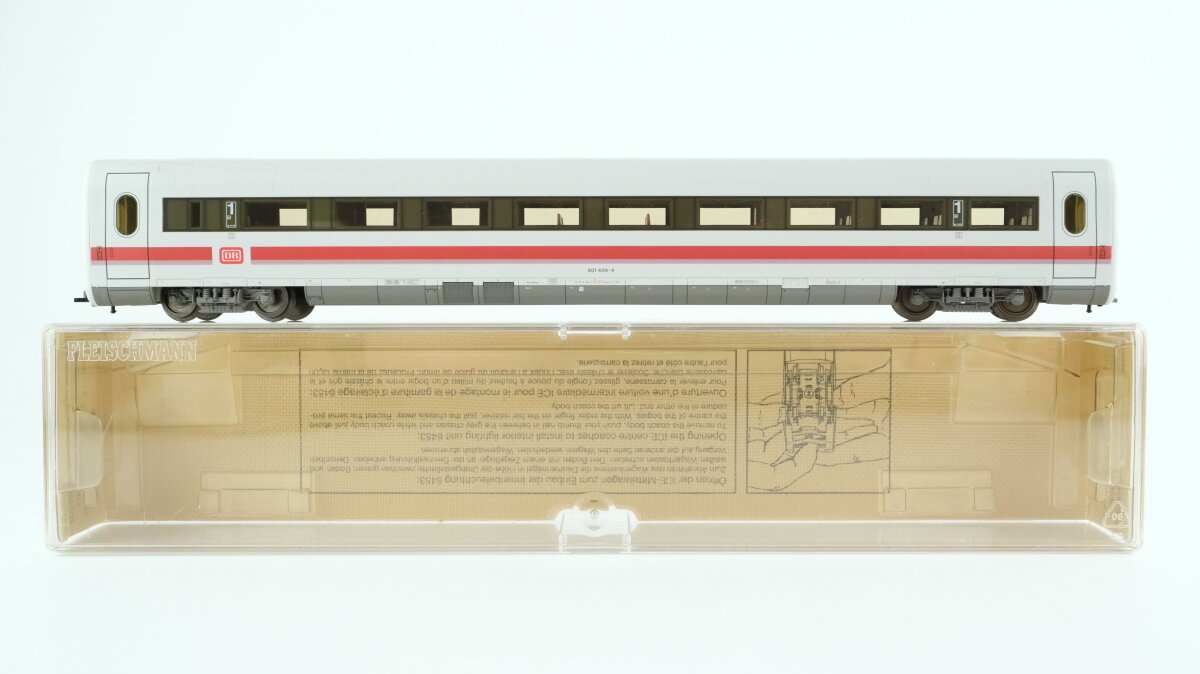 Fleischmann H0 4443 K ICE-Wagen BR 801 409-4 DB - Modellbahn