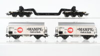 Märklin H0 Konvolut Kühlwagen "Mampe Halb...