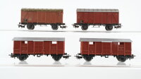Märklin H0 Konvolut gedeckte Güterwagen DB/u.a.