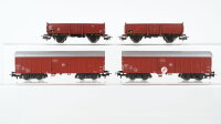 Märklin H0 Konvolut Schwenkdachwagen, Hochbordwagen DB