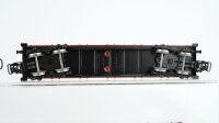 Märklin H0 Konvolut Niederbordwagen, Niederbordwagen mit Rohren DB