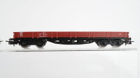 Märklin H0 Konvolut Niederbordwagen, Niederbordwagen mit Rohren DB