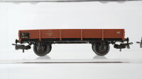 Märklin H0 Konvolut Niederbordwagen, Niederbordwagen mit Rohren DB