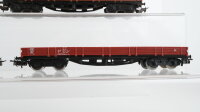 Märklin H0 Konvolut Niederbordwagen, Niederbordwagen mit Rohren DB