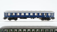Märklin H0 Konvolut Speisewagen "DSG" Personenwagen 2.Kl. grün Personenwagen 1.Kl. blau beleuchtet DB