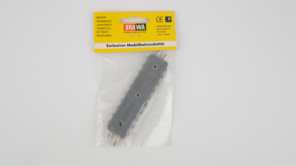 Brawa 2592 Verteilerplatte 10-fach (grau)