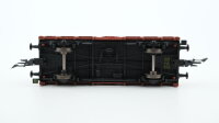 Trix H0 3676 Güterwagen flach mit Stahlgitter DB