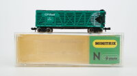 Minitrix N 3185 Viehgüterwagen