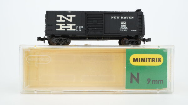 Minitrix N 3127 Güterwagen" New Haven"
