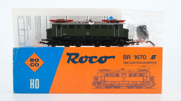 Roco H0 04147A E-Lok BR 1670.24 ÖBB Gleichstrom