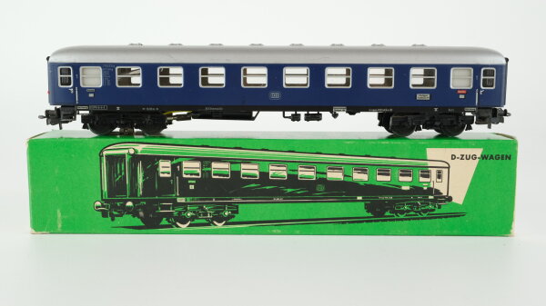 Märklin H0 4027 Reisezugwagen (dunkelblauer Wagenkasten) A4ümg der DB