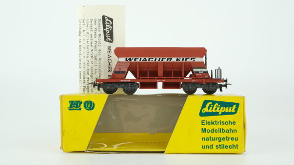 Liliput H0 264 Schüttgutwagen Weiacher Kies SBB-CFF