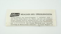 Liliput H0 264 Schüttgutwagen Weiacher Kies SBB-CFF