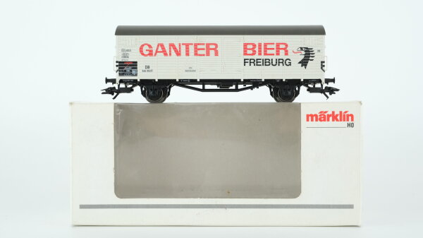 Märklin H0 46201 Bierwagen GANTER BIER (Kühlwagen) Tnfhs 38 der DB Insider Jahreswagen 2004