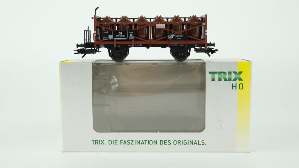 Trix H0 24358 Säuretopfwagen mit Bremserbühne DB
