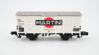 Minitrix N 51 3281 00 Gedeckter Güterwagen Martini F FS