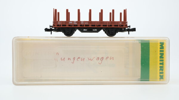 Minitrix  N 51 3587 00 Rungenwagen  DB