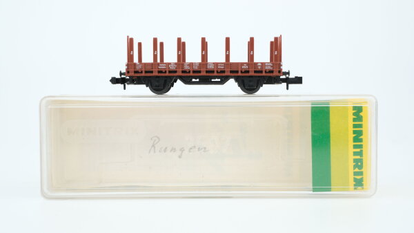 Minitrix N 51 3587 30 Rungenwagen DB