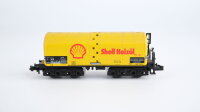 Minitrix N 13591 Heizöl-Transportwagen Shell Heizöl DB