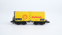 Minitrix N 13591 Heizöl-Transportwagen Shell Heizöl DB