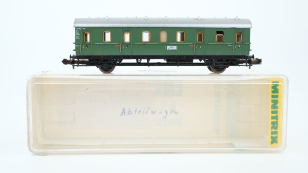 Minitrix N 51 3059 00 Abteilwagen 3.Kl. 45 092 Mst