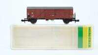 Minitrix N 13623 Gedeckter Güterwagen mit...