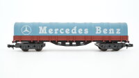 Ibertren N 398 Niederbordwagen mit Plane "Mercedes...