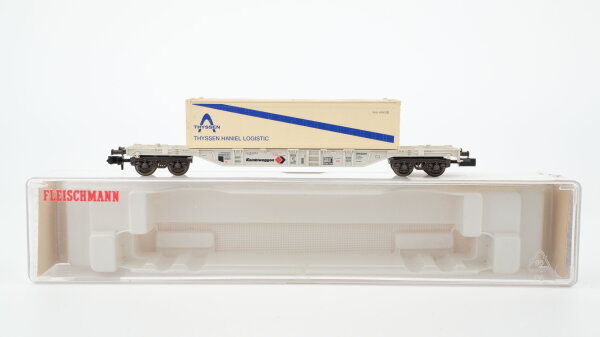 Fleischmann N 8246K Containertragw. Thyssen Haniel Logistik Sgss-y 703 DB