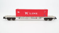 Fleischmann N 8247K Containertragwagen K Line Sgss-y 703 DB