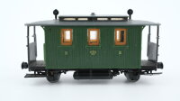 PMT technomodell H0e Personenwagen grün 3.Kl. K.Sächs.Sts.E.B.