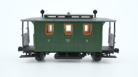 PMT technomodell H0e Personenwagen grün 3.Kl....
