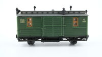 PMT technomodell H0e Gepäckwagen 1439 K.Sächs.Sts.E.B.
