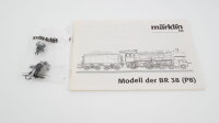 Märklin H0 37030 Dampflok BR 38 2581 DB Wechselstrom Digital
