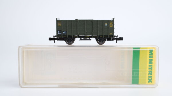 Minitrix N 13204 Viehwagen VOmZ K.Bay.Sts.B.