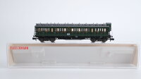 Fleischmann N 8086K Abteilwagen 3. Kl mit Bremserhaus C4...