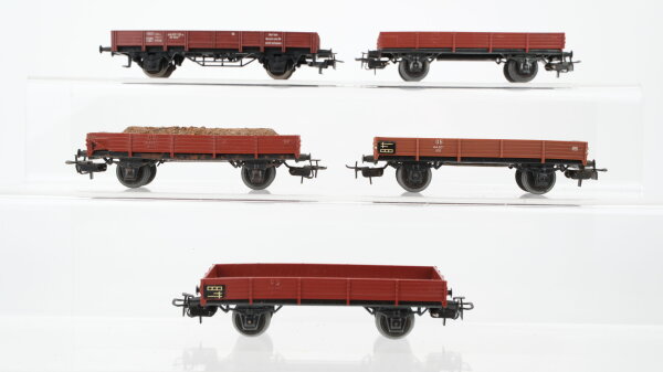 Märklin H0 Konvolut Niederbordwagen DB