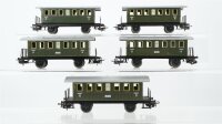 Märklin H0 Konvolut Personenwagen 2.Kl. Blech Nebenbahn