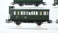 Piko H0 Konvolut Abteilwagen 1.KL. Abteilwagen 2.Kl. Abteilwagen mit Bremserhaus SNCF/SNCB/DR