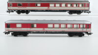 Märklin H0 Konvolut Speisewagen rot/grau Abteilwagen blau/grau Packwagen grün/grau DB
