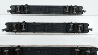 Märklin H0 Konvolut Speisewagen rot/grau Abteilwagen blau/grau Packwagen grün/grau DB