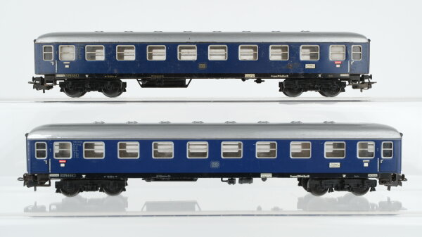 Märklin H0 Konvolut Personenwagen 1.Kl. blau DB