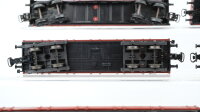 Märklin H0 Konvolut Niederbordwagen 2achsig, 4achsig (teilw. mit Ladung) DB