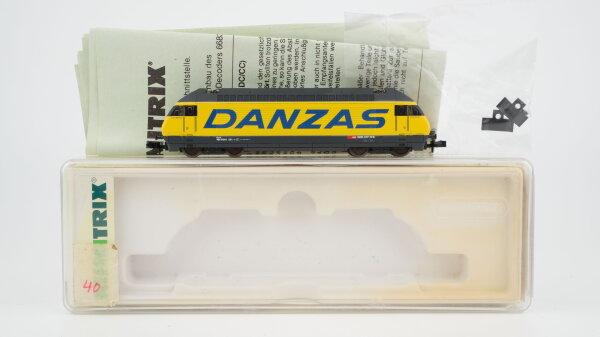 Minitrix N 12688 E-Lok BR Re 4/4 460 Danzas SBB CFF FFS Gleichstrom