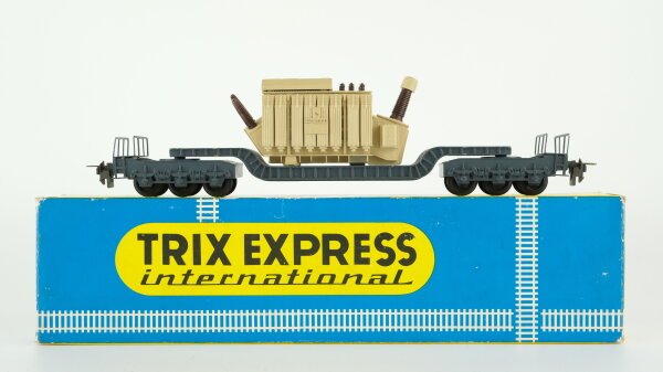 Trix Express H0 3697 Tieflader mit Trafo