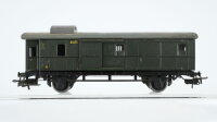 Märklin H0 Konvolut Personenwagen beige/rot, Packwagen "4003" grün, Nebenbahn