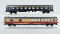 Unbekannt H0 Konvolut Speisewagen beige/rot, Abteilwagen...