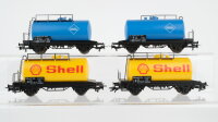 Märklin H0 Konvolut Kesselwagen "Shell,...